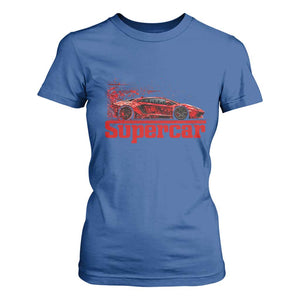 Supercar Exotic Italian Sports Car Graphic T Shirt For Women
