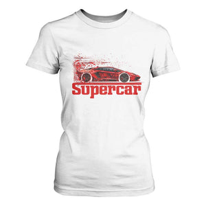 Supercar Exotic Italian Sports Car Graphic T Shirt For Women