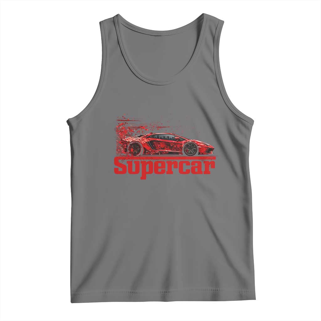Supercar Exotic Italian Sports Car Graphic Tank Top