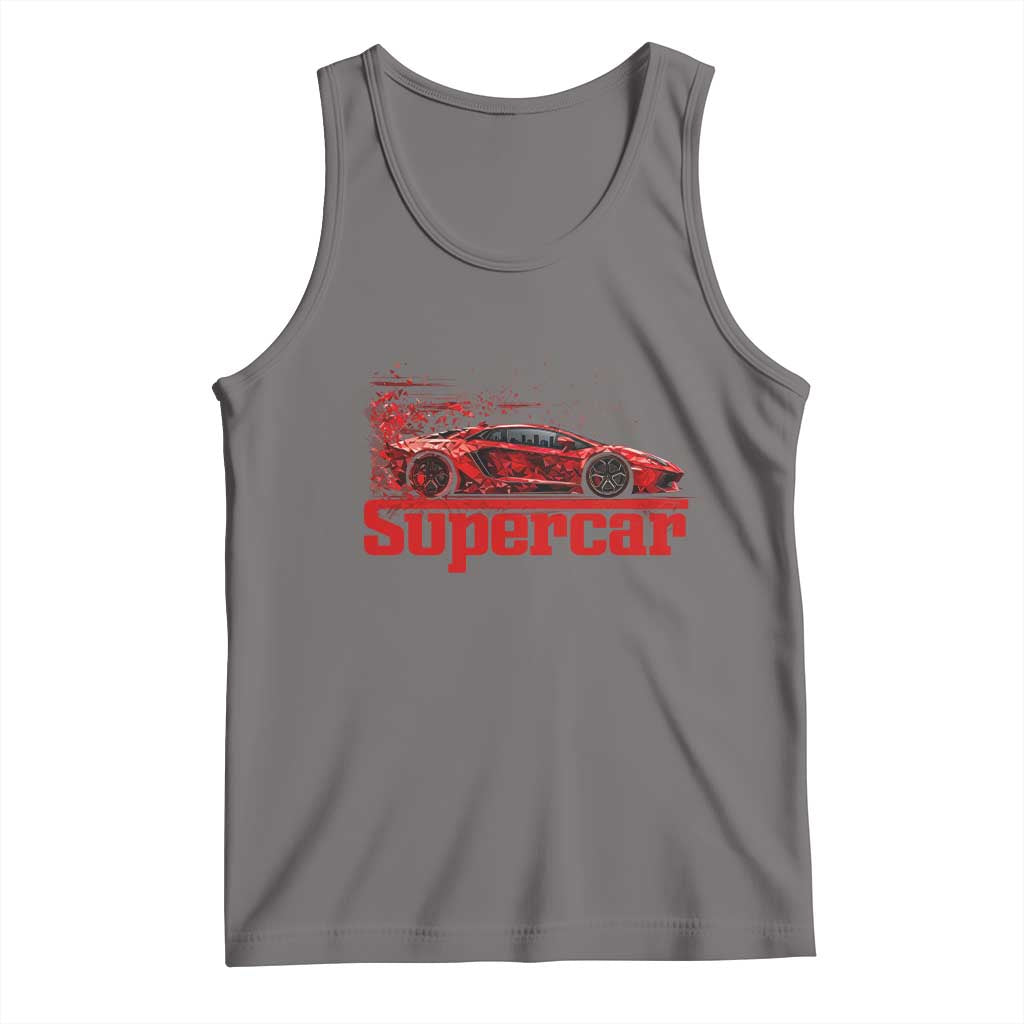Supercar Exotic Italian Sports Car Graphic Tank Top