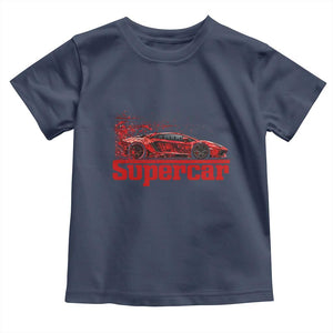 Supercar Exotic Italian Sports Car Graphic Toddler T Shirt