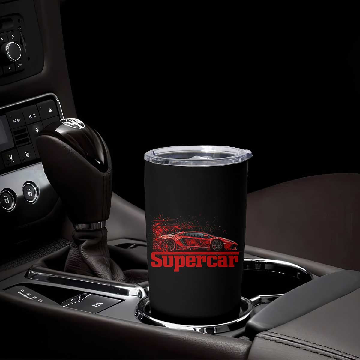 Supercar Exotic Italian Sports Car Graphic Tumbler Cup