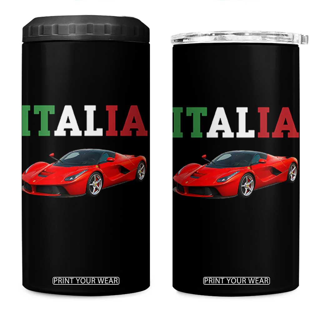 Fun Italian Exotic Supercar 4 in 1 Can Cooler Tumbler