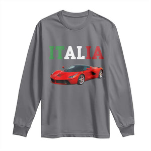 Fun Italian Exotic Supercar Long Sleeve Shirt