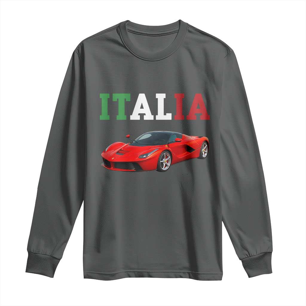 Fun Italian Exotic Supercar Long Sleeve Shirt