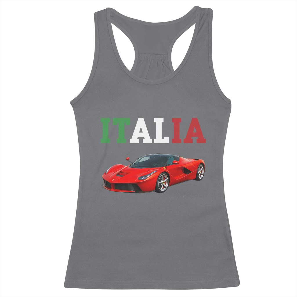 Fun Italian Exotic Supercar Racerback Tank Top
