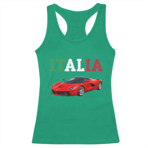 Fun Italian Exotic Supercar Racerback Tank Top