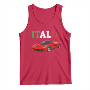 Fun Italian Exotic Supercar Tank Top