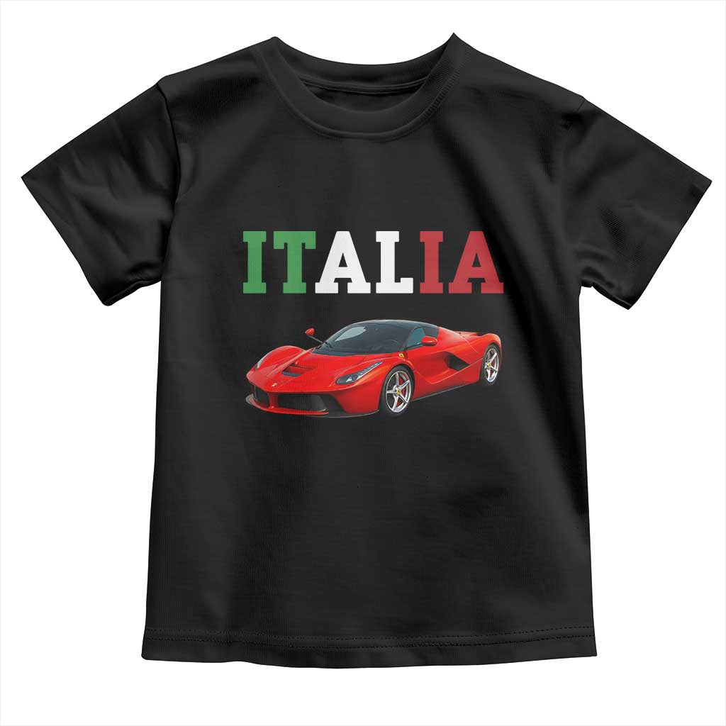 Fun Italian Exotic Supercar Toddler T Shirt TS14 Black Print Your Wear