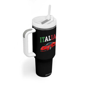 Fun Italian Exotic Supercar Tumbler With Handle
