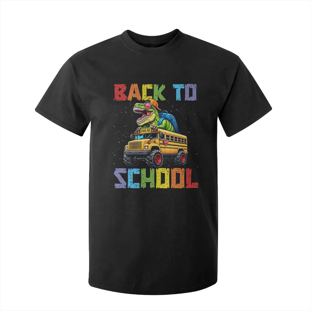 Bruh We Back T Shirt For Kid Funny Dinosaur Back To School Dinosaur