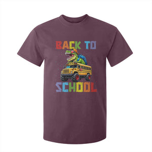 Bruh We Back T Shirt For Kid Funny Dinosaur Back To School Dinosaur