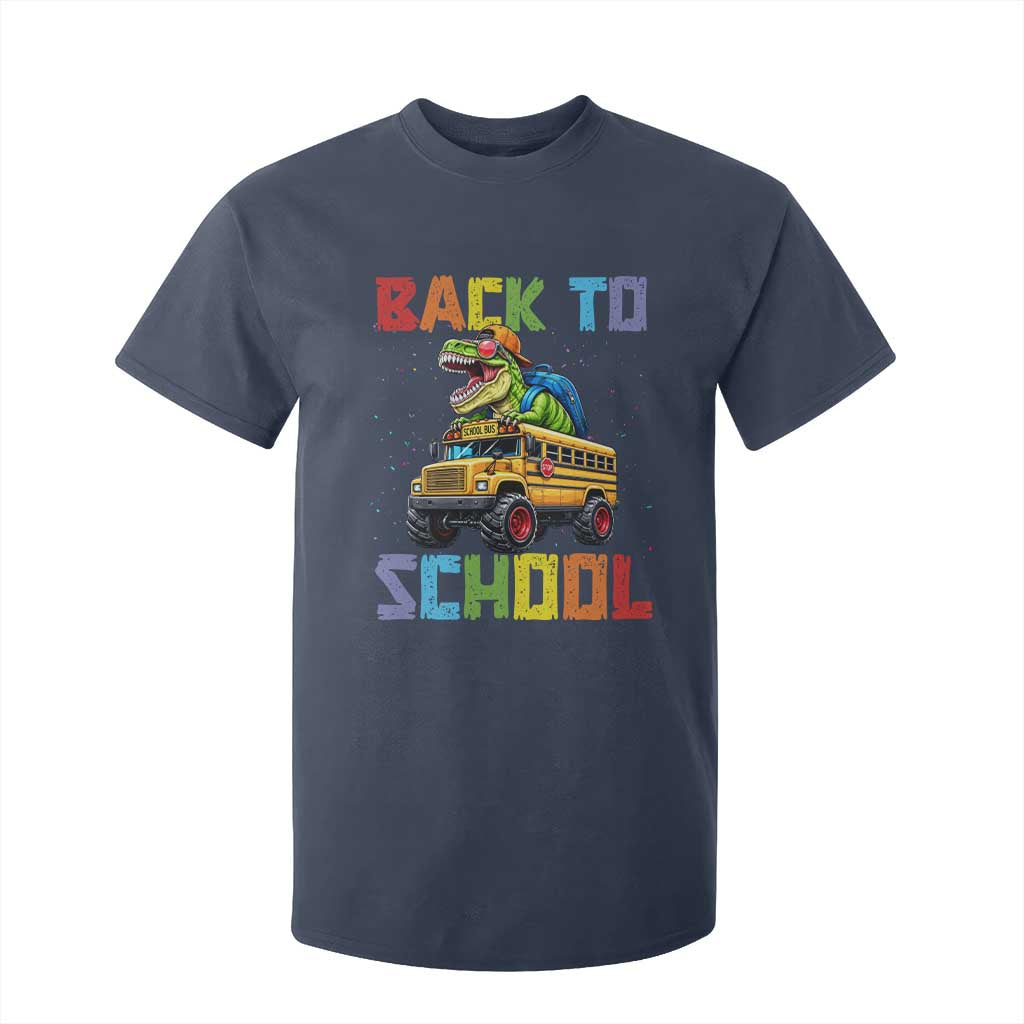 Bruh We Back T Shirt For Kid Funny Dinosaur Back To School Dinosaur