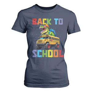 Bruh We Back T Shirt For Women Funny Dinosaur Back To School Dinosaur