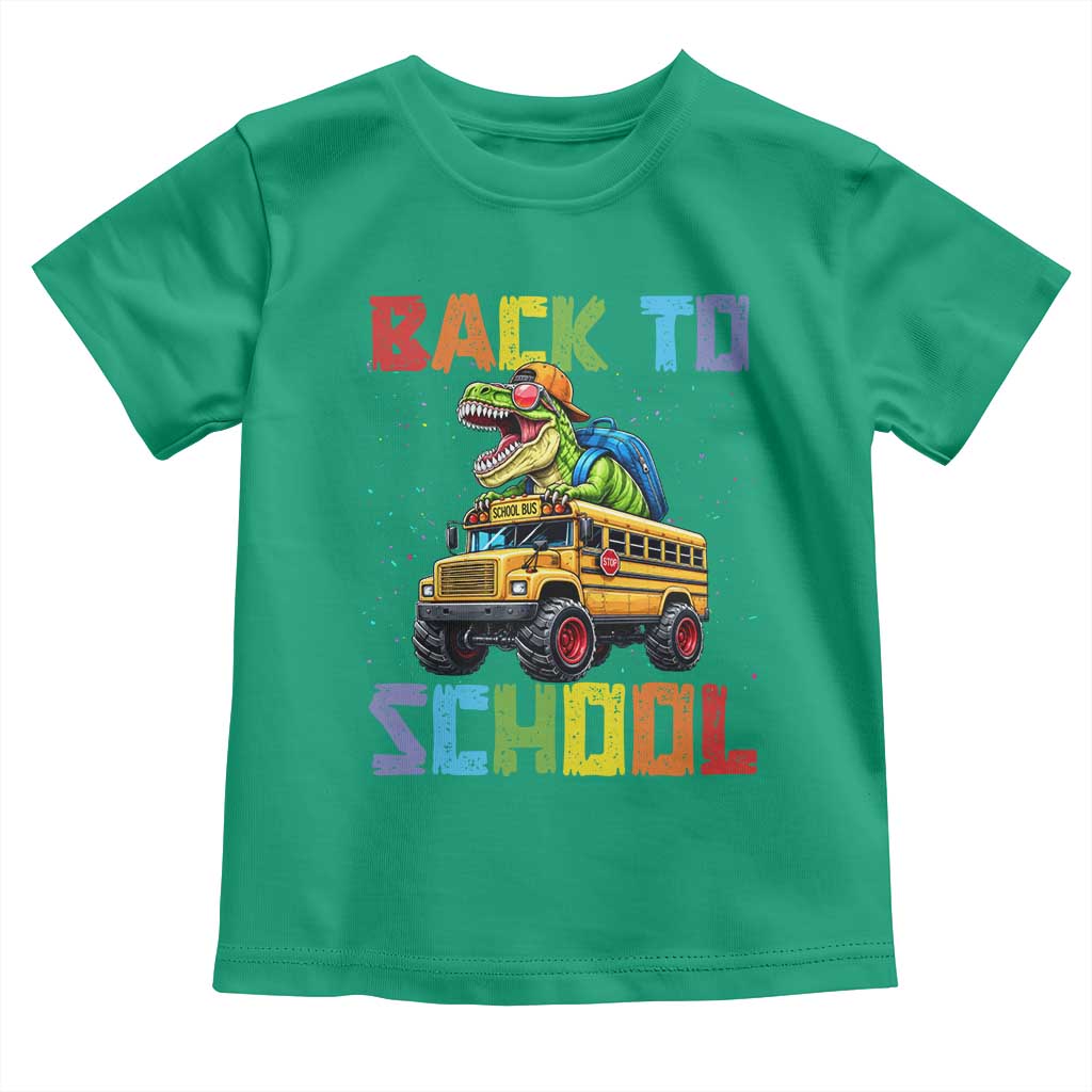 Bruh We Back Toddler T Shirt Funny Dinosaur Back To School Dinosaur