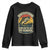 Funny Bass Fish Fisherman Youth Sweatshirt Born To Go Fishing Forced School TS14 Black Print Your Wear