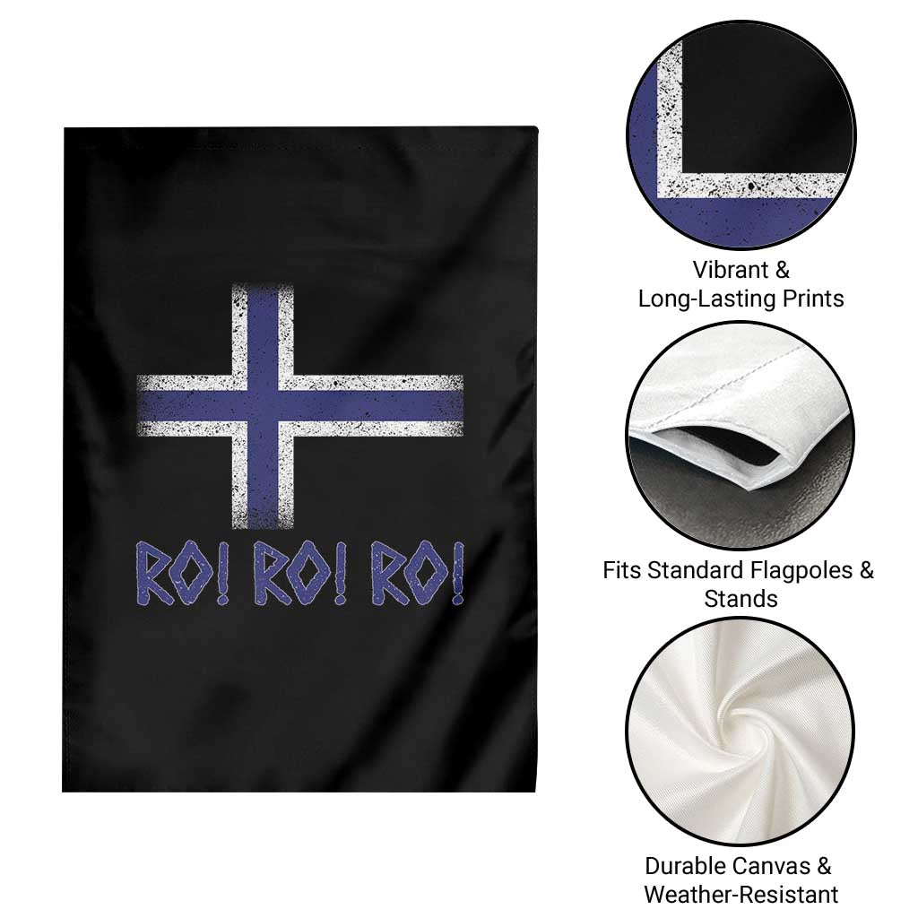 Ro Ro Norge Norway Norwegian Flag Garden Flag TS14 Print Your Wear