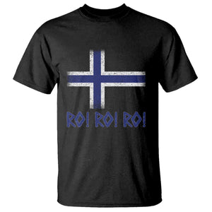 Ro Ro Norge Norway Norwegian Flag T Shirt TS14 Black Print Your Wear