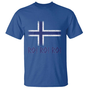 Ro Ro Norge Norway Norwegian Flag T Shirt TS14 Royal Blue Print Your Wear