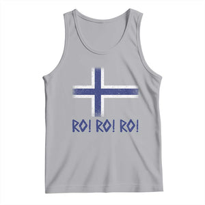 Ro Ro Norge Norway Norwegian Flag Tank Top TS14 Athletic Heather Print Your Wear