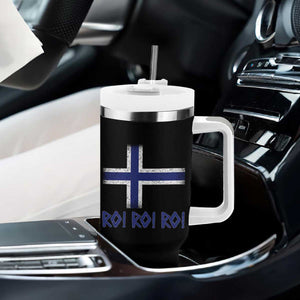 Ro Ro Norge Norway Norwegian Flag Tumbler With Handle TS14 Print Your Wear