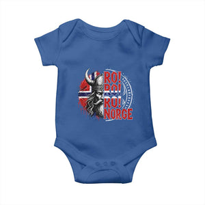 Ro Ro Norge Norway Flag Baby Onesie Cool Norwegian Viking TS14 Royal Blue Print Your Wear