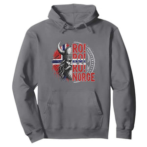Ro Ro Norge Norway Flag Hoodie Cool Norwegian Viking TS14 Charcoal Print Your Wear