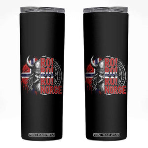 Ro Ro Norge Norway Flag Skinny Tumbler Cool Norwegian Viking TS14 Black Print Your Wear