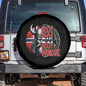Ro Ro Norge Norway Flag Spare Tire Cover Cool Norwegian Viking TS14 No hole Black Print Your Wear