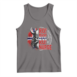 Ro Ro Norge Norway Flag Tank Top Cool Norwegian Viking TS14 Deep Heather Print Your Wear