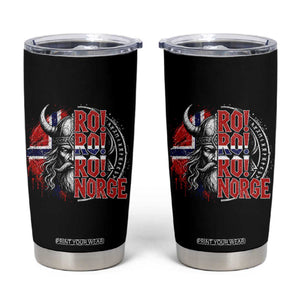 Ro Ro Norge Norway Flag Tumbler Cup Cool Norwegian Viking TS14 Black Print Your Wear