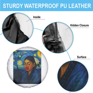 Native American MMIW Spare Tire Cover Starry Night Indigenous People Day TS14 Print Your Wear