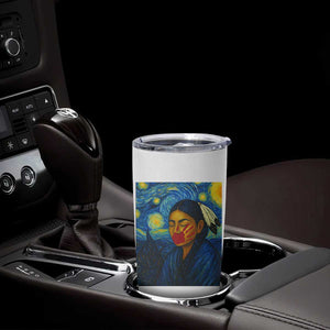 Native American MMIW Tumbler Cup Starry Night Indigenous People Day TS14 Print Your Wear