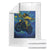 Funny Jesus Christian Motorcycle Throw Blanket Starry Night Van Gogh Biker TS14 White Print Your Wear