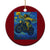 Funny Jesus Christian Motorcycle Ceramic Ornament Starry Night Van Gogh Biker TS14 1pc Red Print Your Wear