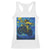 Funny Jesus Christian Motorcycle Racerback Tank Top Starry Night Van Gogh Biker TS14 White Print Your Wear