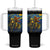 Jesus Christian Motorcycle Starry Night Van Gogh Tumbler With Handle TS14 One Size: 40 oz Black Print Your Wear