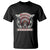 Native American Indian Chief Skull Motorcycle Headdress T Shirt TS14 Black Print Your Wear