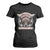 Native American Indian Chief Skull Motorcycle Headdress T Shirt For Women TS14 Black Print Your Wear