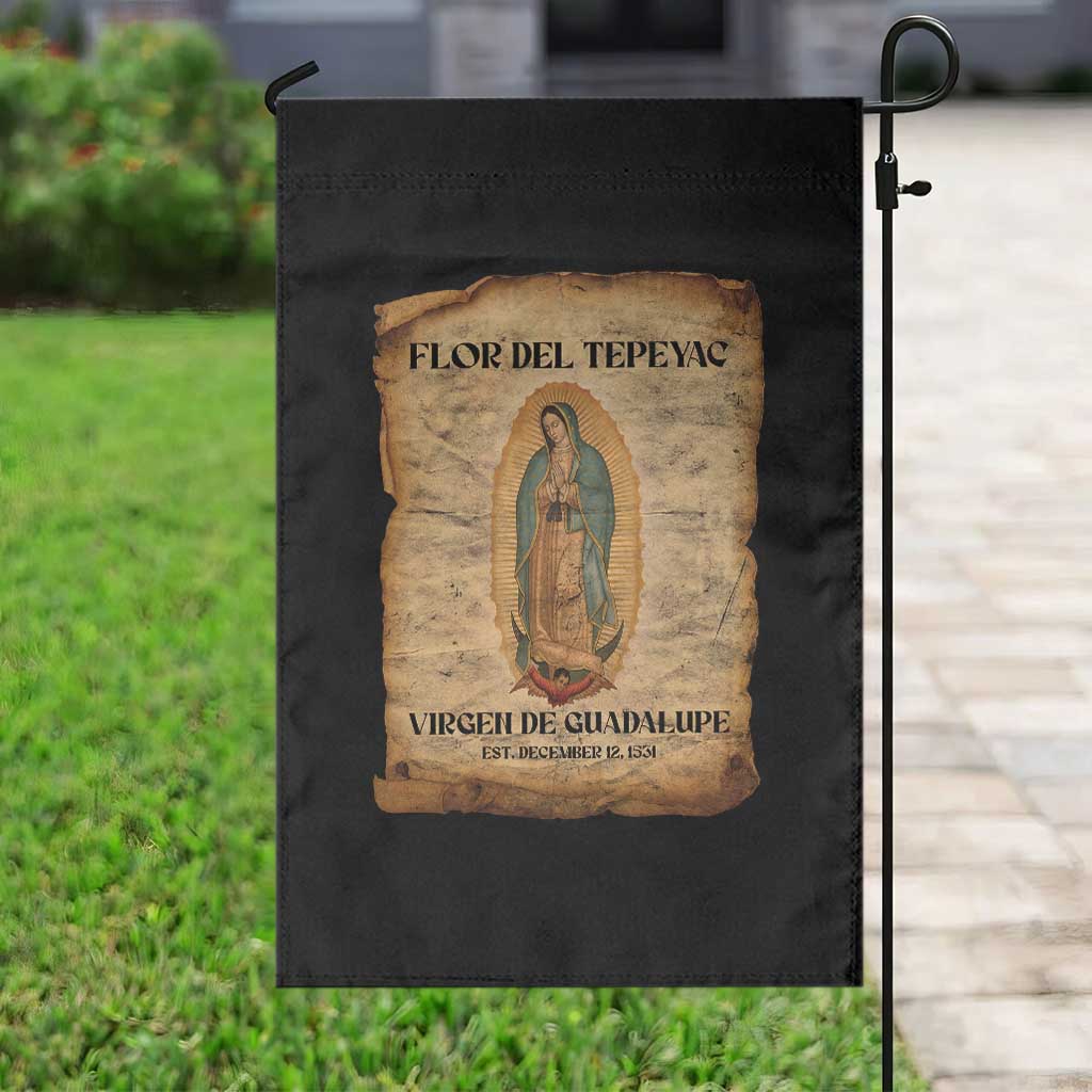 Virgin Mary Garden Flag Our Lady Virgen De Guadalupe TS14 Print Your Wear