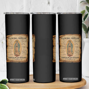 Virgin Mary Skinny Tumbler Our Lady Virgen De Guadalupe TS14 Print Your Wear