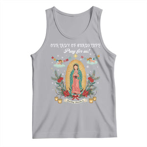 Virgin Mary Tank Top Our Lady Of Guadalupe Pray For Us TS14 Athletic Heather Print Your Wear