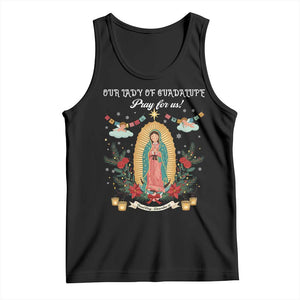Virgin Mary Tank Top Our Lady Of Guadalupe Pray For Us TS14 Black Print Your Wear