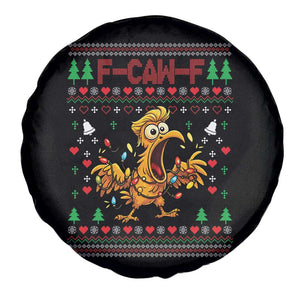 Funny Trump Chicken F Caw F Christmas Spare Tire Cover TS14 Print Your Wear