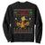 Funny Trump Chicken F Caw F Christmas Sweatshirt - Print Your Wear
