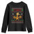 Funny Trump Chicken F Caw F Christmas Youth Sweatshirt - Print Your Wear