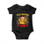 Funny Taco Trump F-Caw-F Christmas Baby Onesie Feliz Navidad - Print Your Wear