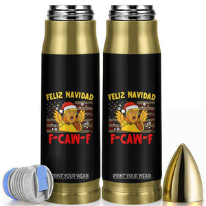 Funny Taco Trump F-Caw-F Christmas Bullet Tumbler Feliz Navidad TS14 Black Print Your Wear