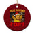 Funny Taco Trump F-Caw-F Xmas Ceramic Ornament Feliz Navidad - Print Your Wear