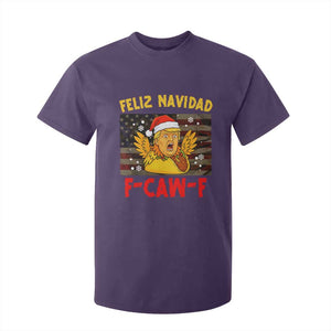 Funny Taco Trump F-Caw-F Christmas T Shirt For Kid Feliz Navidad - Print Your Wear